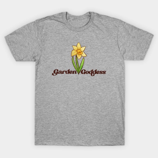 Garden Goddess T-Shirt by bubbsnugg